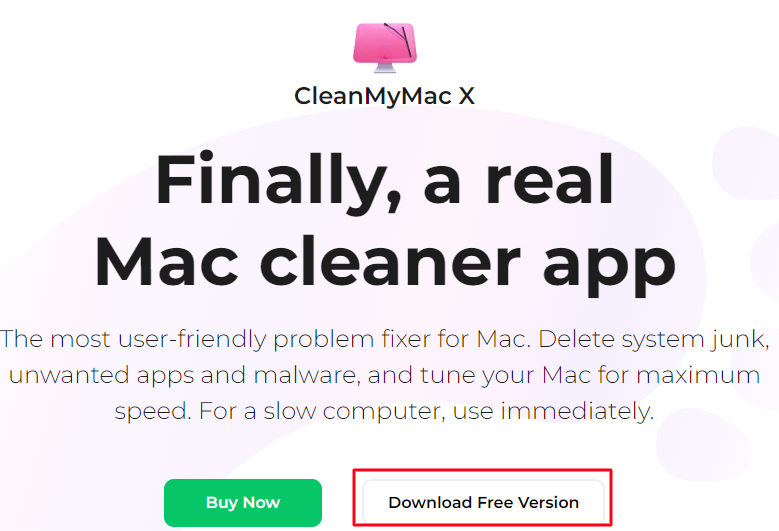 Tải CleanMymac X trên macbook